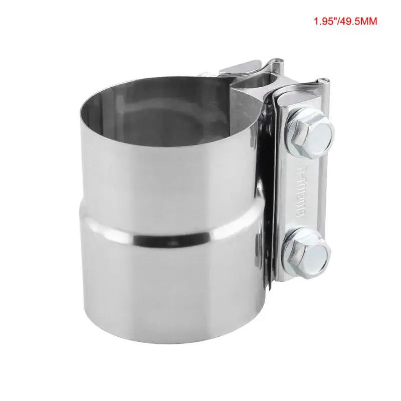 Автомобиль предварительно формованный выхлоп из нержавеющей стали Lap Joint Band Clamp автомобильные профессиональные запчасти выхлопная система мотоцикла - Цвет: Армейский зеленый