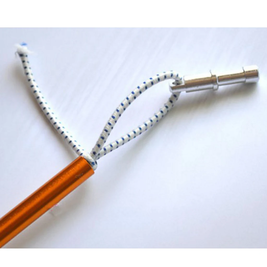 10 Pieces Aluminium Alloy Rod End Plugs Tent Pole Replacement Accessories (End Tips, Suits for 8.5mm Poles)