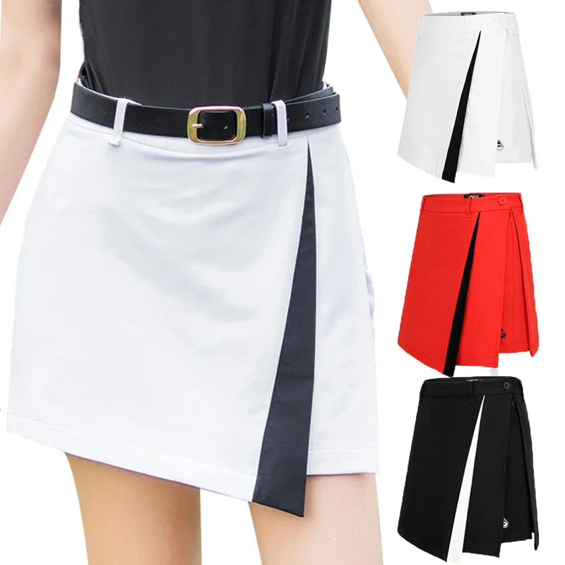 Pgm Women'S Golf Skirt Summer Breathable Skirt Tennis Golf Outdoor