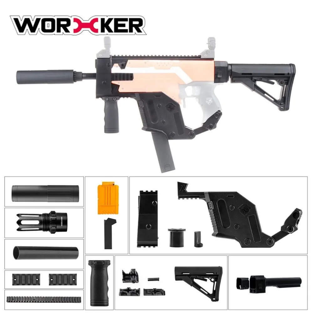 

WORKER Dagger Cover Updated Version Modified Kit Kriss Vector Imitation Kit Special for Nerf Stryfe Modify Toy