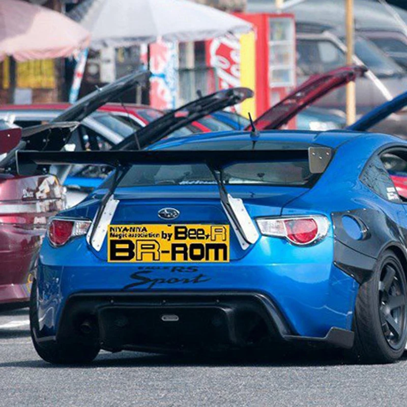 

Для Subaru BRZ Toyota 86 GT86, Стайлинг автомобиля, Неокрашенная искусственная кованая углеродная ткань