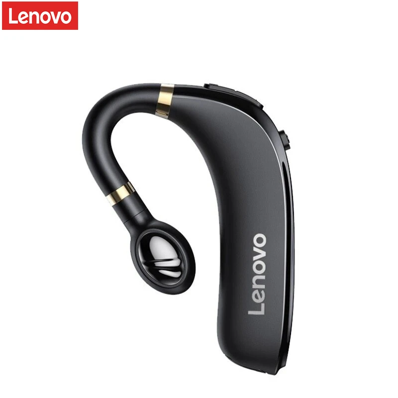  Bluetooth наушники Lenovo HX106 Pro с ушным крючком, Bluetooth 5,0, наушники вкладыши с микрофоном 40 часов для вождения, встречи 