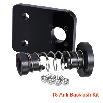 

T8 Anti Backlash Z-axis Upgrade Kit Spring Loaded Nut For Lead Screws 8mm Acme Threaded Rod 3D Printer Parts CNC Gap Block DIY