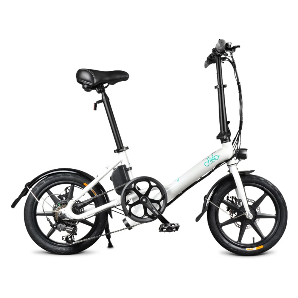 

Electric Bike For Adults 16 Inch Variable Speed Folding Power Assist Eletric Bicycle Moped E-Bike 250W Brushless Motor 36V 7.8AH