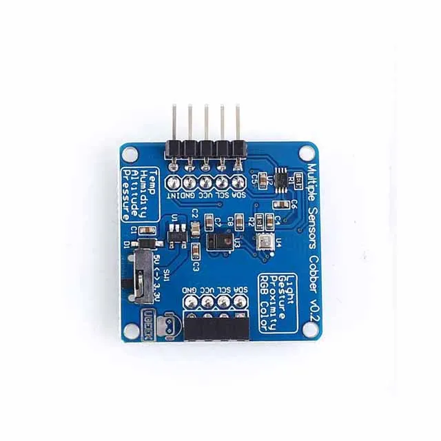 

A23-- 7in1 Temperature Humidity Air Pressure Light Color Proximity Sensor for Raspberry Pi /for arduino