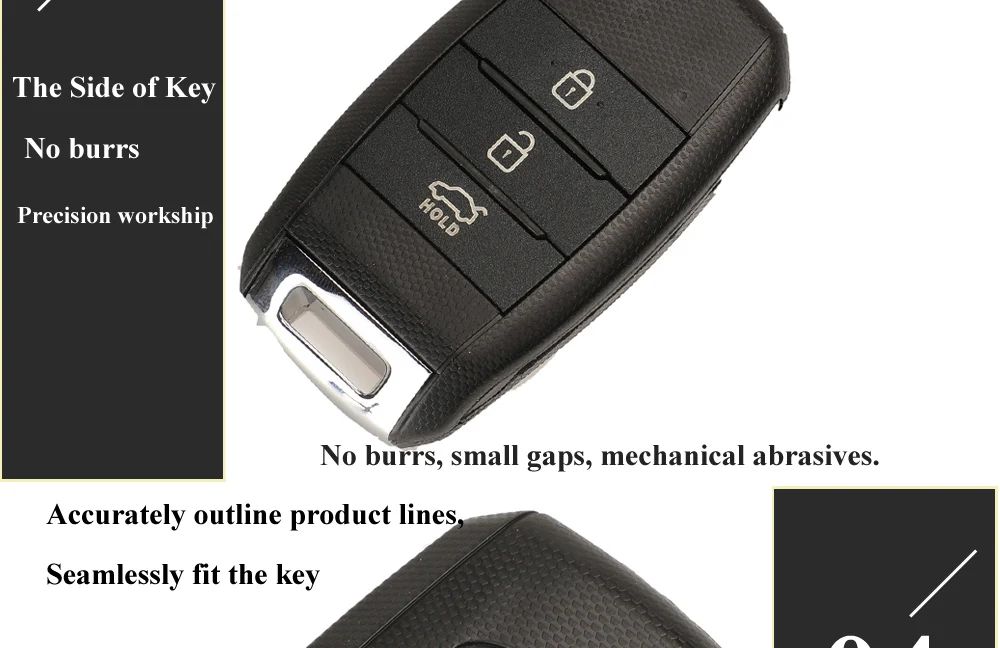 Keyforkess 3 pulsanti telecomando Flip Car Key 433MHZ ID46 ID70 Chip per Kia K3 Sorento Sportage 2013 2014 2015 Fob senza chiave - H16ba6605d3c547699329e1e1a44330acK