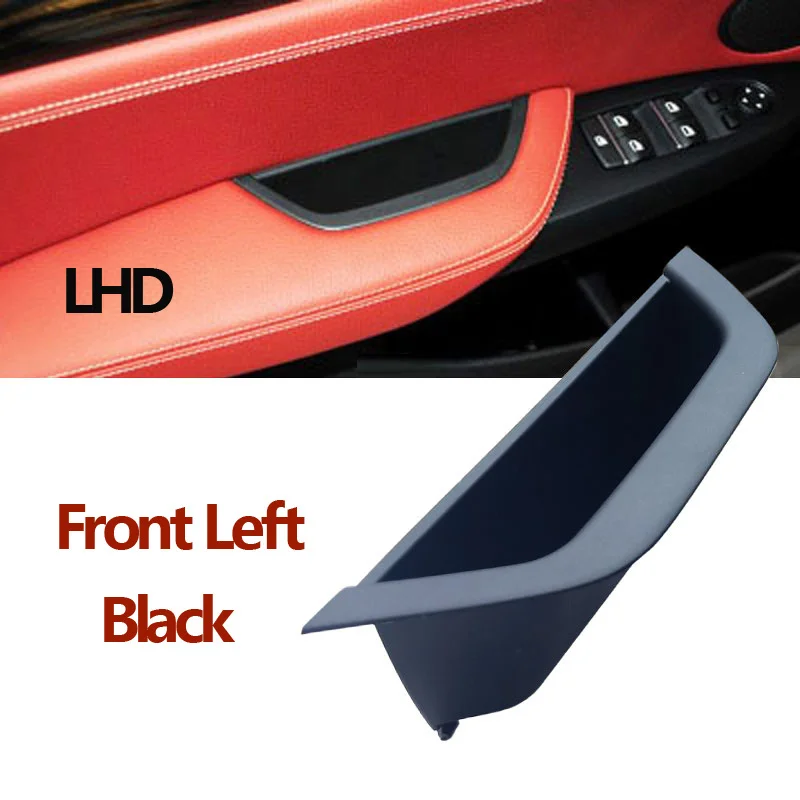 LHD RHD Innentür-Zuggriff mit Lederbezug, kompletter Satz für BMW X3 X4 F25 F26 2010–2016 – Detail 9