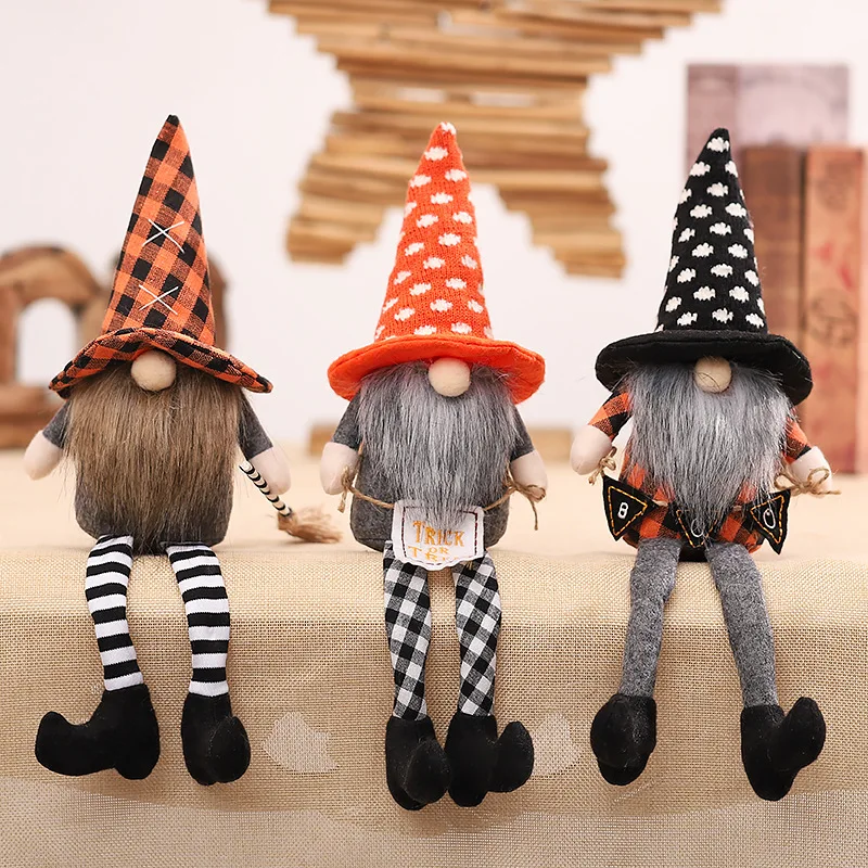 

Halloween Rudolph doll wizard witch Faceless Doll party Decorations accessories For Home Ornament home decor hogar gift