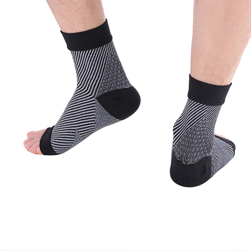 3 Pairs Men's Socks Men Open Toe Compression Socks Short Magic Stovepipe Increase Blood Flow and Reduce Swelling Men's Socks