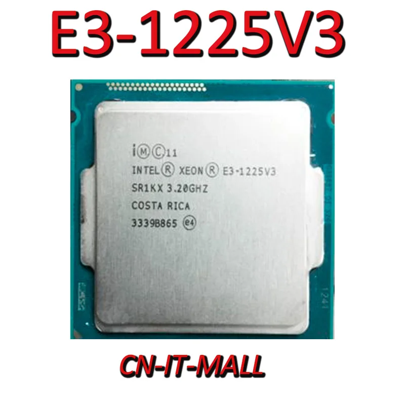 Б/у серверный процессор E3-1225V3 E3 1225V3 E3-1225 V3 3 2 ГГц 8 Мб 4-ядерный LGA1150 | Компьютеры и