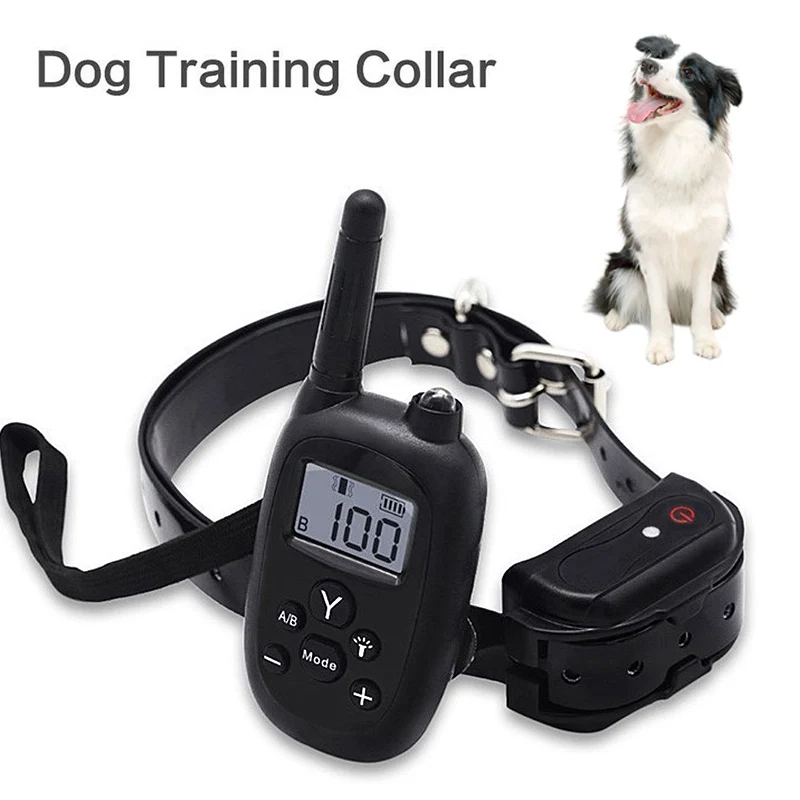 Ошейник для дрессировки собак с дистанционным управлением водонепроницаемый