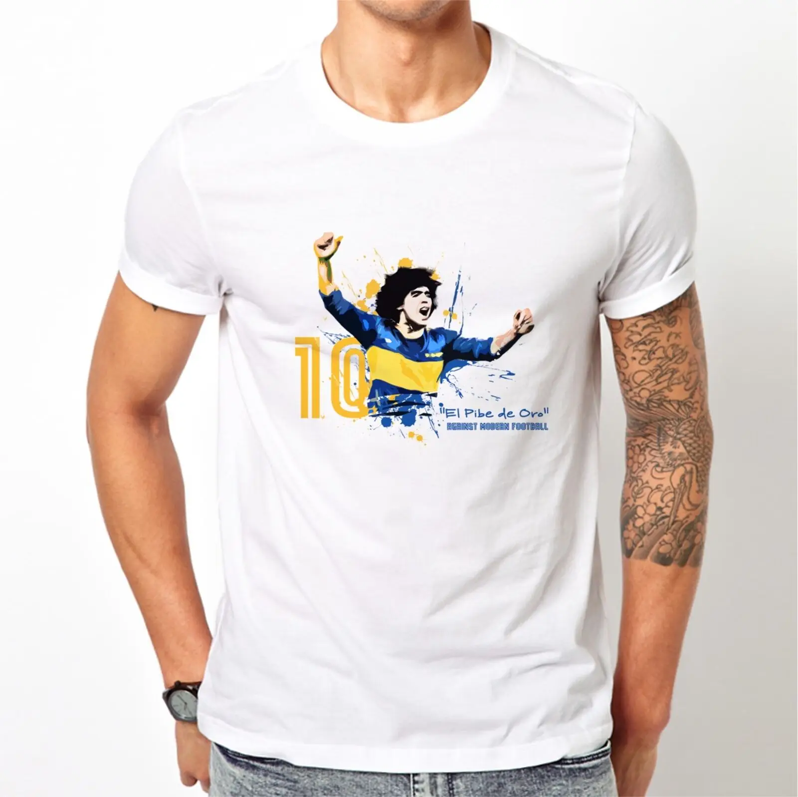 Футболка для футбола Ei Pibe De Oro Maradona