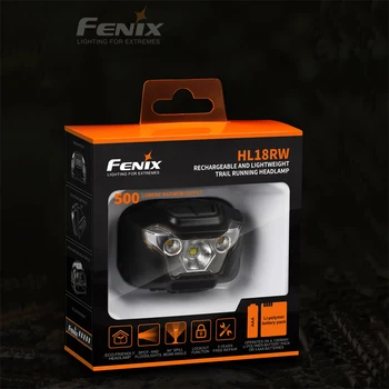 

Fenix HL18RW USB Rechargeable LED Headlamp Head Light 500LM AAA/Alkaline Battery