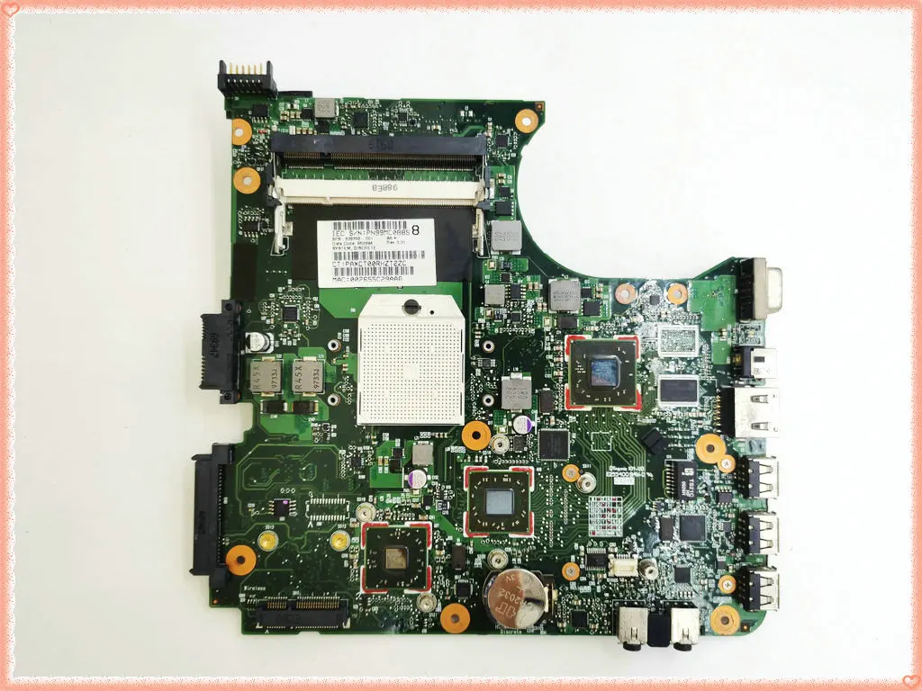Материнская плата для ноутбука HP Compaq CQ515 CQ516 538392 516 DDR2 615-001 | Компьютеры и офис