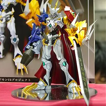 

Digimon Adventure GK Lost Foam SD Ver Movable OMEGAMON White Mold Assembly Toy Cartoon Children Birthday Gift X5398