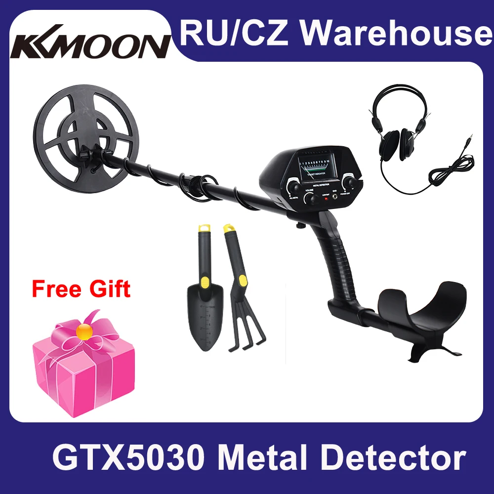 KKMOON GTX5030/MD4030 Underground Metal Detector High Sensitivity Jewelry Treasure Metal Detecting Tool Metal Finder Gold Digger