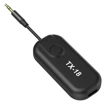 

Bluetooth 5.0 Audio Receiver Transmitter 3.5mm Jack AUX Music Audio Aux Receiver 2 in 1Bluetooth Adapter for Car PC TV Headset