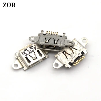 

50pcs Phone Tablet Micro 5 pin mini USB jack socket connector for OPPO R5 R8107 phone Tail Charging Port dock plug