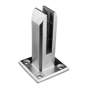 

Heavy Duty Stainless Steel Glass Pool Fence Clip Floor Glass Stand Fixed Fittings Clamp YE-Hot