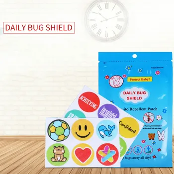 

2*24pcs Citronella Oil Mosquito Repellent Patches Stickers Mosquito Killer Drive Cartoon Repeller Sticker Kids Camping Travel