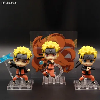 

3pcs/set Naruto Uzumaki Naruto Q Ver Japan Anime Action Figure PVC Model Kids Collection Gift Decoration Doll 10cm Free Shipping