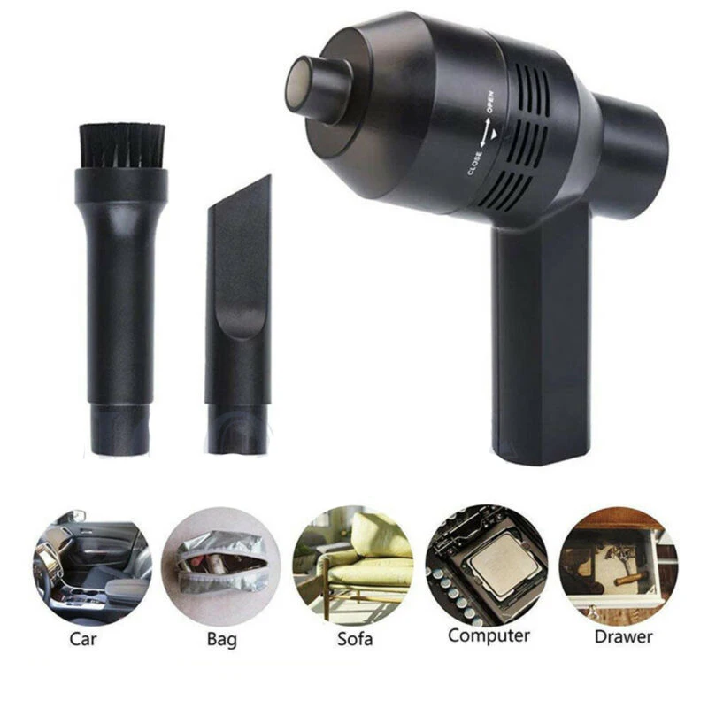 

Brand New Computer Mini USB Vacuum Keyboard Cleaner PC Laptop Brush Dust Cleaning Kit