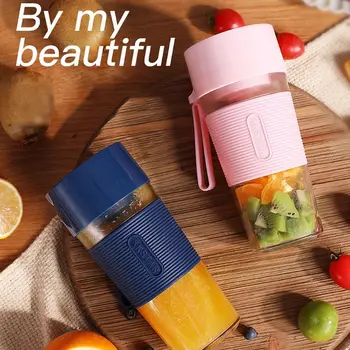 

400ml Multifunction Portable Electric Mini Fruit Juicer Mixer Cup Blender Small