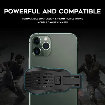 

Phone Cooler Fan Gamepad Game Mute Radiator Controller Heatsink Gaming Shooter P20 Eating Chicken Game Phone Radiator