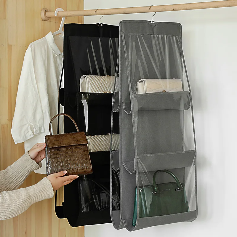 Door Wall Closet Pockets Hanging Storage Bag Organizer Sundries Hanger Pouch Box 