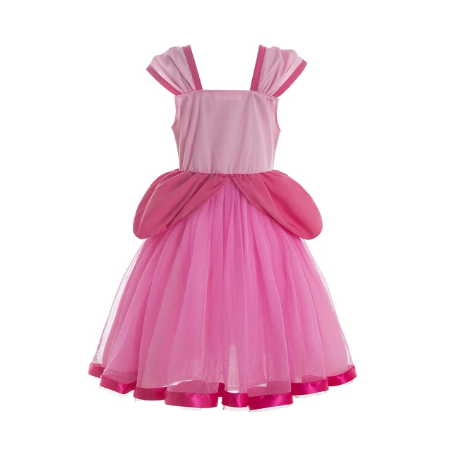 Principessa Peach Cosplay Dress Per Bambini Ragazze Abiti