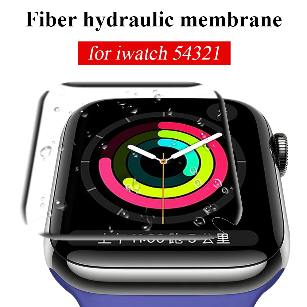 

Protective Hydrogel Film for Apple Watch Series 3 42mm 38mm Scratch Resistant Screen Protector for iWatch 5 4 2 1 44mm 40mm