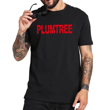 

Plumtree T Shirt Scott Pilgrim Logo Gold Tshirt Letter Print Short Sleeved Crew Neck Comfortable Tee Tops