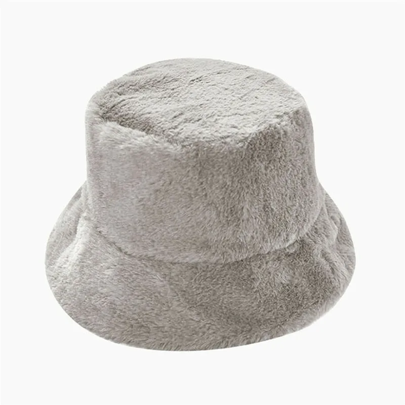 Dark Grey Imixlot корейская модная Рыбацкая шапка, теплая зимняя плюшевая шапка, мягкая вязаная шапка в стиле хип-хоп, уличная теплая Рыбацкая шапка для женщин - Цвет: Dark Grey