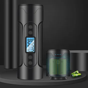 

Tyre Inflator Black White Portable Compressor Digital Car Tyre Pump 12V 150PSI Rechargeable Air Pump for Car Bicycle Tires Balls