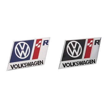 

Aluminum Alloy Car Sticker for VW Volkswagen Logo R Line Golf Polo Passat Jetta Tiguan Touareg Touran Scirocco Decoration Badge