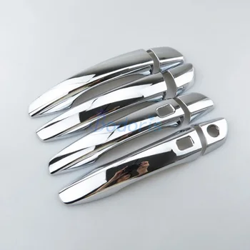 

Accessories For Peugeot 5008 3008 2017 2018 Door handle Overlay Cover and Bowl Insert Trims Chrome Car Styling