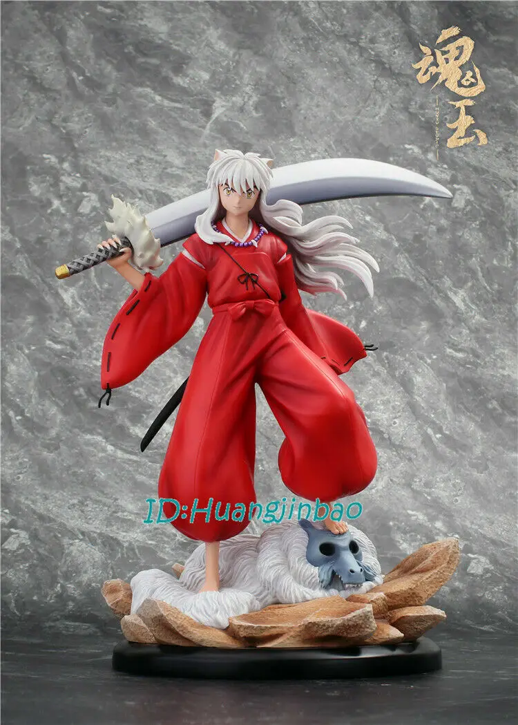Inuyasha фигурка из смолы HunYu Studio предзаказ 27''H нарисованная модель аниме GK