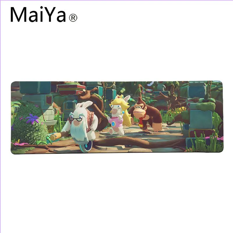 Lock Edge 40X90cm Maiya высокое качество Donkey Kong силиконовый большой/маленький коврик для мышки игра большой коврик для мыши клавиатуры коврик - Цвет: Lock Edge 40X90cm