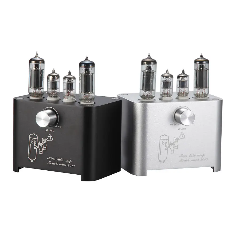 Douk Audio Mini 6J1+6P1 Vacuum Tube Amplifier Stereo HiFi Desktop Power Valve 3W+3w|Усилители мощности| |