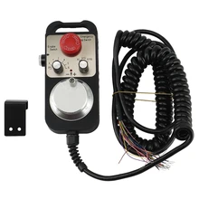 

Fashioncnc Pulse Generator 6 Axis MPG Pendant Handwheel 5V For FAGOR GSK Siemens MITSUBISHI FANUC System Manual Pulse Generator