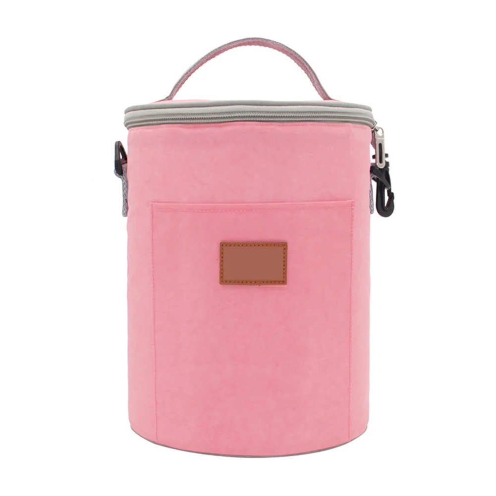 Bolsa de Almoço à Prova de Vazamento Mochila com Alça de Ombro Isolado Recipiente Refrigerador Escritório Escola Almoço