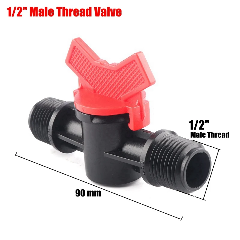 2 шт 1/" 3/4" резьбовой мини-шаровой клапан высокого качества для садовых водяных разъемов клапан капельного орошения переключатель шланга контроллеры воды