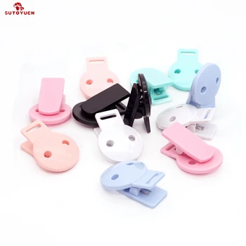 Sutoyuen 20 pz Testa Rotonda Ciuccio Clip Succhietto Titolare Per Perline FAI DA TE Bambino Manichino Catena di Plastica Ciuccio Pinze Accessori Per Bambini 1