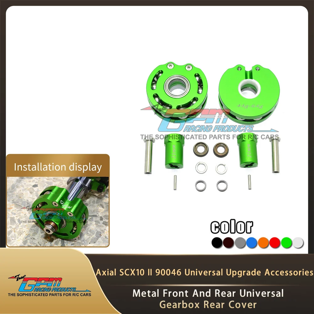 GPM AXIAL 1/10 SCX10 II 90046 90047 Багги автомобильное металлическое внешнее кольцо +