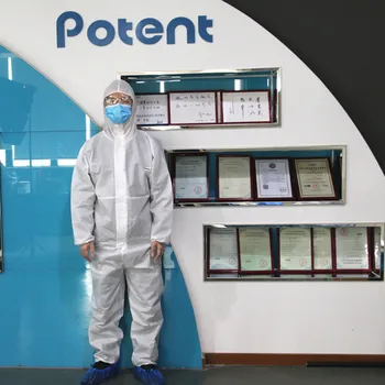 

Disposable Protective Clothing Anti-Dust Isolation Clothing Uniforms Non-Porous Practical durable safety protection convenient