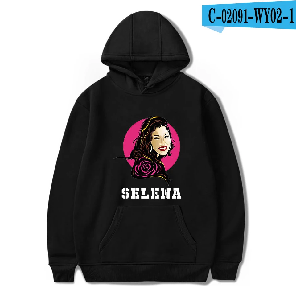 As picture Удобные толстовки selena quintanilla, повседневная женская и мужская толстовка с капюшоном, серые свитшоты,, осенние толстовки с капюшоном для девочек, подходящие пуловеры - Цвет: As picture
