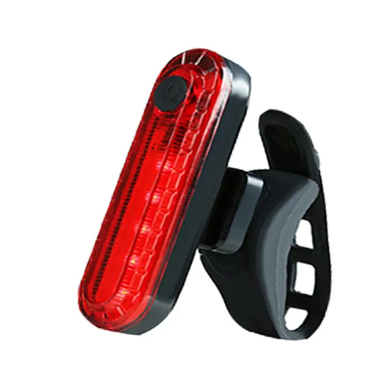 Светодиодный велосипедный задний светильник с USB зарядкой, высокий светильник, водонепроницаемый велосипедный задний светильник, Предупреждение светильник для ночной езды, аксессуары для велоспорта