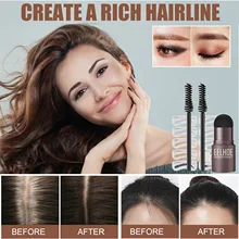 

One Step Eyebrow Stamp Shaping Kit Brow Definer Powder Stamp Makeup Reusable Eyebrow Stencils Eyebrow Trimmer Makeup Tools