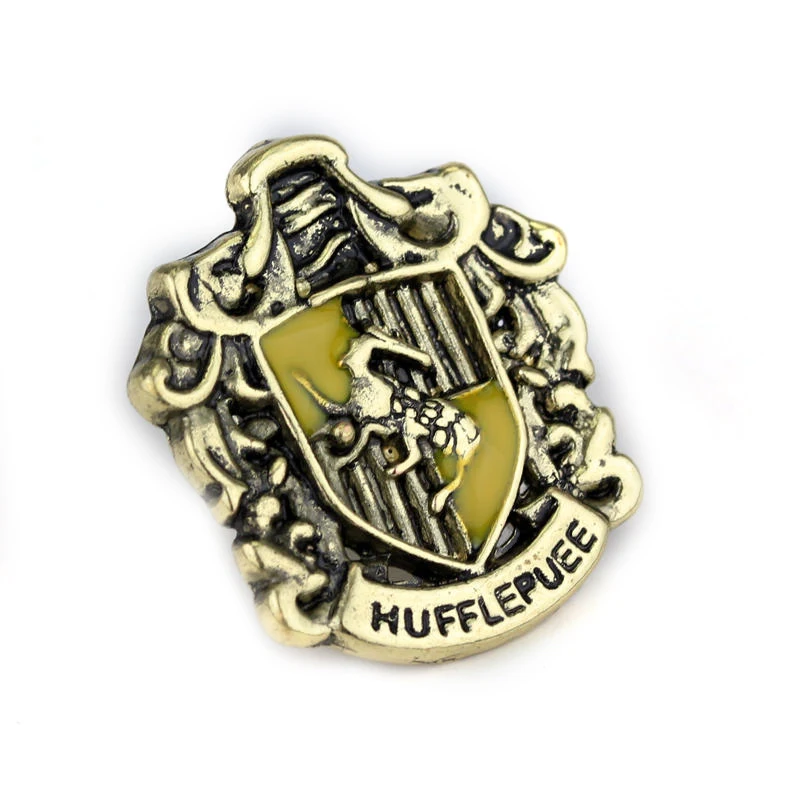 D017 Фильм hp брошь, значок на булавке классический фильм милый мультфильм Гарри Броши с персонажами дети вентиляторы подарок на Рождество - Окраска металла: D017