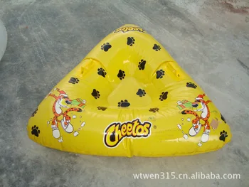 

PVC Inflatable Triangular Ski Circle 16p Environmentally Friendly Material Single Loop Ski Circle Double Ski Ring